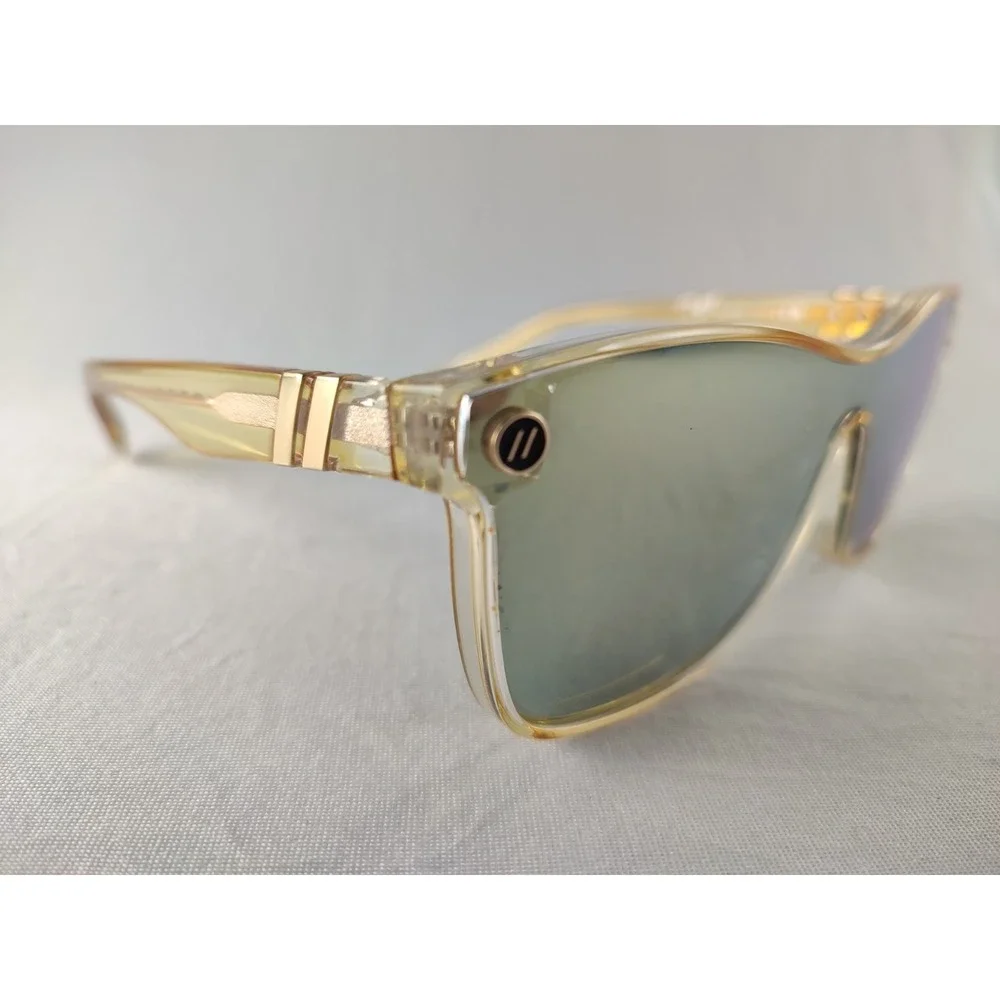 Blenders Deion Sanders Coach Prime Sunglasses Polarized Champagne‎ Gold Mirror